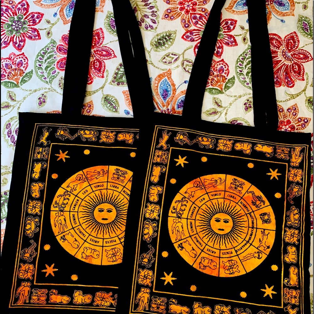 Tote Zodiac Tie Dye
